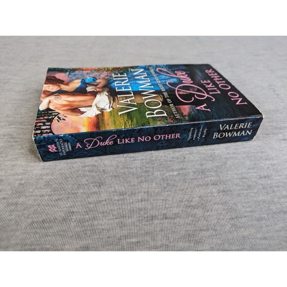 Valerie Bowman: A Duke Like No Other- Playful Brides #9 (Paperback)